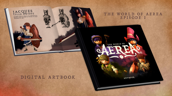 AereA - Artbook - 游戏机迷 | 游戏评测