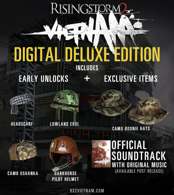 Rising Storm 2: Vietnam - Digital Deluxe Edition Upgrade - 游戏机迷 | 游戏评测