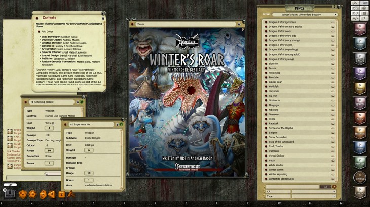 Fantasy Grounds - Winter’s Roar: Vikmordere Bestiary (PFRPG) - 游戏机迷 | 游戏评测