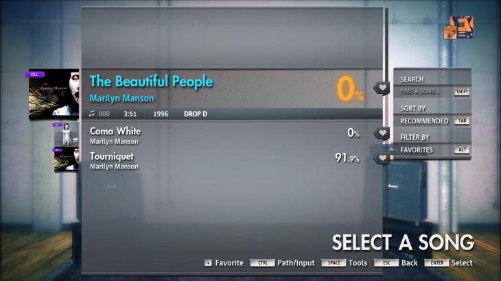 Rocksmith® 2014 Edition – Remastered – Marilyn Manson - “The Beautiful People” - 游戏机迷 | 游戏评测