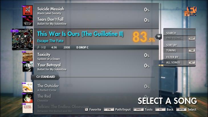 Rocksmith® 2014 Edition – Remastered – Escape The Fate - “This War Is Ours (The Guillotine II)” - 游戏机迷 | 游戏评测