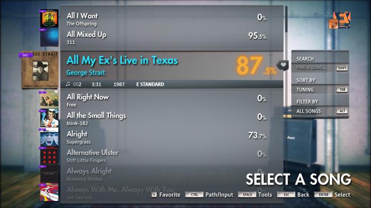 Rocksmith® 2014 Edition – Remastered – George Strait - “All My Ex’s Live in Texas” - 游戏机迷 | 游戏评测