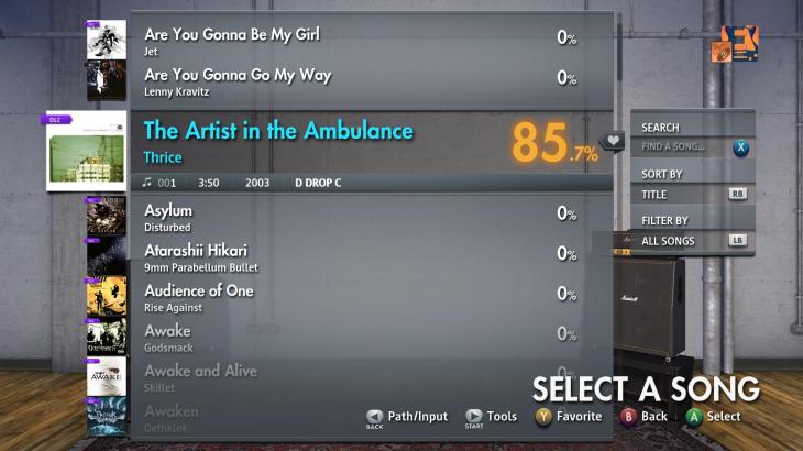 Rocksmith® 2014 Edition – Remastered – Thrice - “The Artist in the Ambulance” - 游戏机迷 | 游戏评测