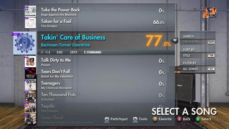 Rocksmith® 2014 Edition – Remastered – Bachman-Turner Overdrive - “Takin’ Care of Business” - 游戏机迷 | 游戏评测