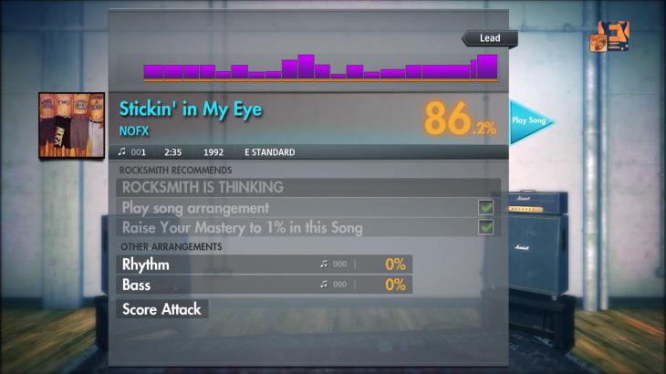 Rocksmith® 2014 Edition – Remastered – NOFX - “Stickin’ in My Eye” - 游戏机迷 | 游戏评测