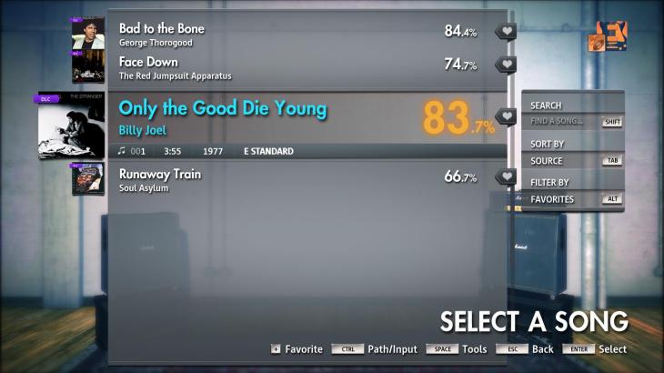 Rocksmith® 2014 Edition – Remastered – Billy Joel - “Only the Good Die Young” - 游戏机迷 | 游戏评测