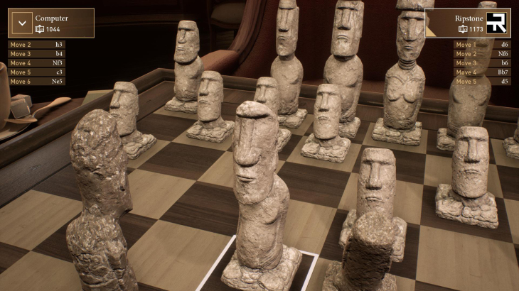 Chess Ultra Easter Island chess set - 游戏机迷 | 游戏评测