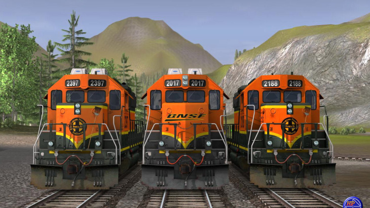 TANE DLC: BNSF GP38-2 Pumpkins (2 Pack) - 游戏机迷 | 游戏评测