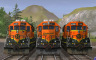 TANE DLC: BNSF GP38-2 Pumpkins (2 Pack) - 游戏机迷 | 游戏评测