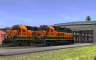 TANE DLC: BNSF GP38-2 Pumpkins (2 Pack) - 游戏机迷 | 游戏评测