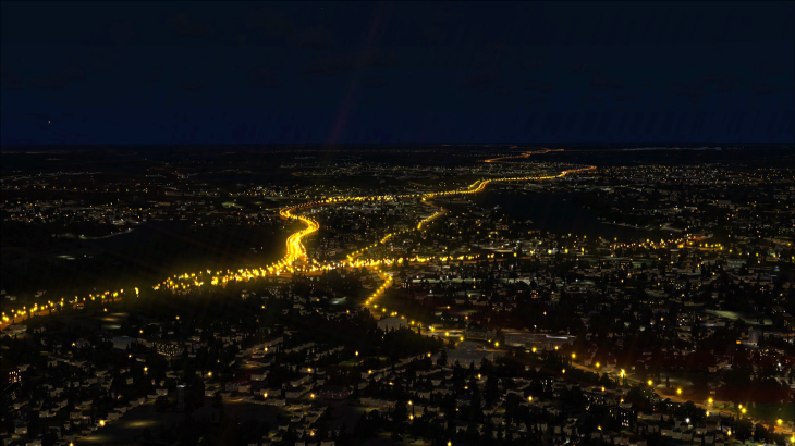 FSX Steam Edition: Night Environment: Sweden Add-On - 游戏机迷 | 游戏评测