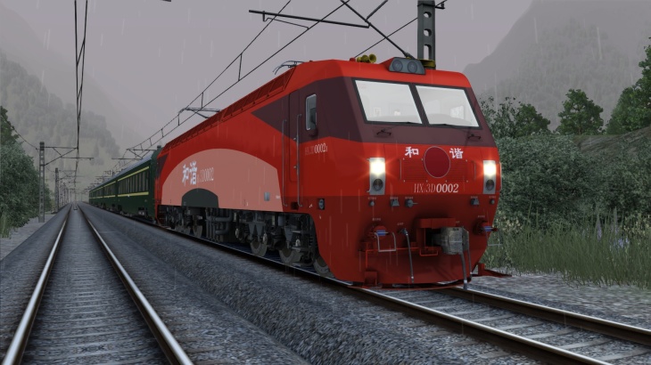 TS Marketplace: HXD3D Electric Locomotive Add-On - 游戏机迷 | 游戏评测