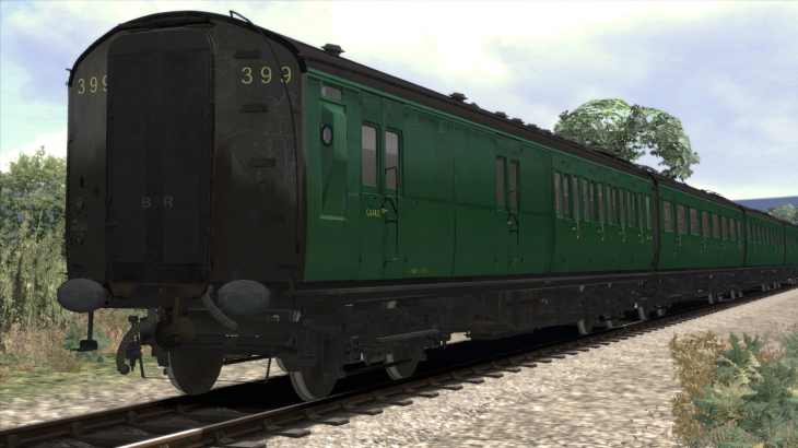 TS Marketplace: Maunsell 59ft Low Window Corridor Coach Pack BR Green - 游戏机迷 | 游戏评测