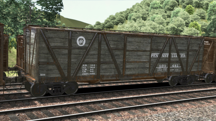 TS Marketplace: PRR X23 Boxcar Wagon Pack Add-On - 游戏机迷 | 游戏评测