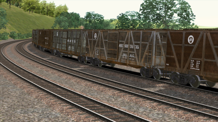 TS Marketplace: PRR X23 Boxcar Wagon Pack Add-On - 游戏机迷 | 游戏评测