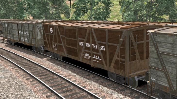 TS Marketplace: PRR X23 Boxcar Wagon Pack Add-On - 游戏机迷 | 游戏评测