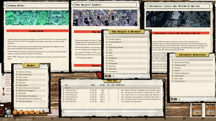 Fantasy Grounds - The Sixth Gun Roleplaying Game (Savage Worlds) - 游戏机迷 | 游戏评测