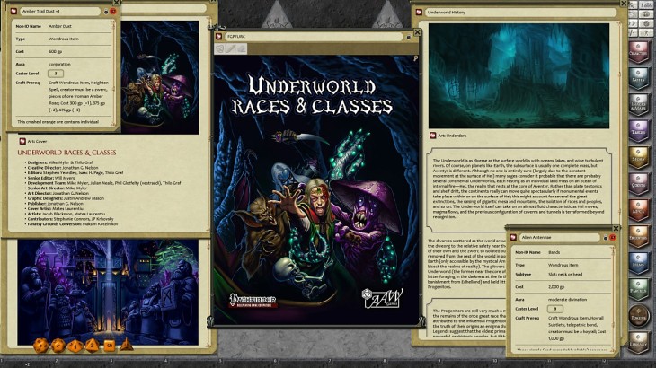 Fantasy Grounds - Underworld Races & Classes (PFRPG) - 游戏机迷 | 游戏评测