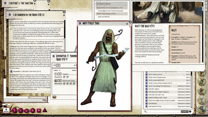 Fantasy Grounds - Pathfinder RPG - Mummy's Mask AP 1: The Half-Dead City (PFRPG) - 游戏机迷 | 游戏评测