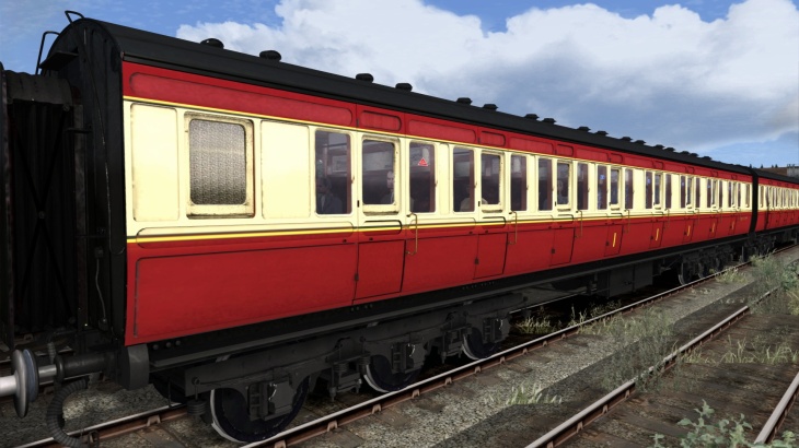 TS Marketplace: Caledonian Railway 65ft Grampian BR Crimson & Cream Coach Pack Add-On - 游戏机迷 | 游戏评测