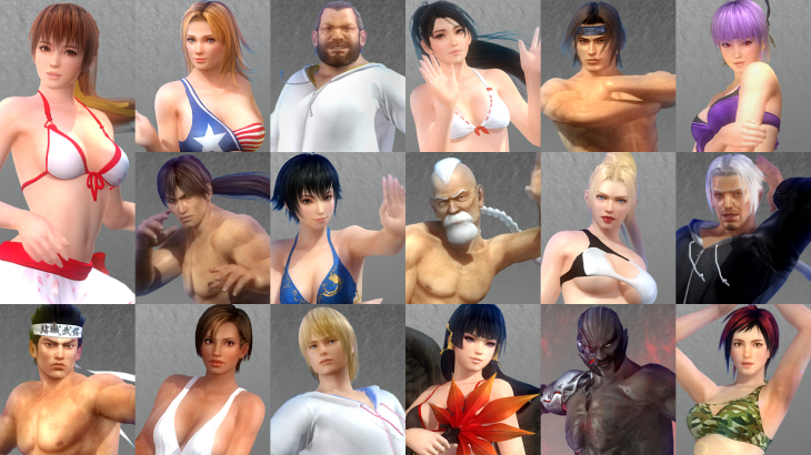 DOA5LR Zack Island Swimwear Set - 游戏机迷 | 游戏评测