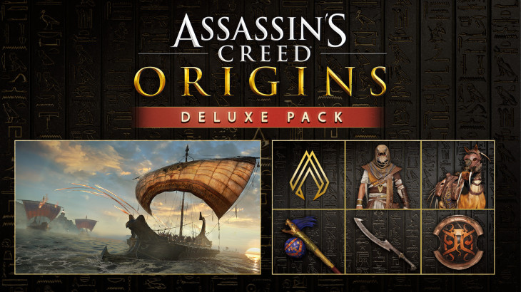 Assassin's Creed® Origins - Deluxe Pack - 游戏机迷 | 游戏评测