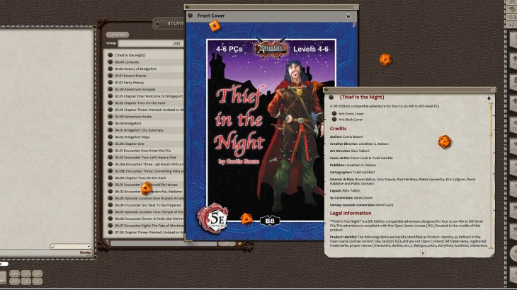 Fantasy Grounds - B08: Thief in the Night (5E) - 游戏机迷 | 游戏评测