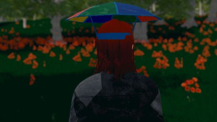 Hide and Seek - Rainbow Umbrella Hat - 游戏机迷 | 游戏评测