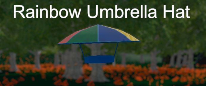 Hide and Seek - Rainbow Umbrella Hat - 游戏机迷 | 游戏评测