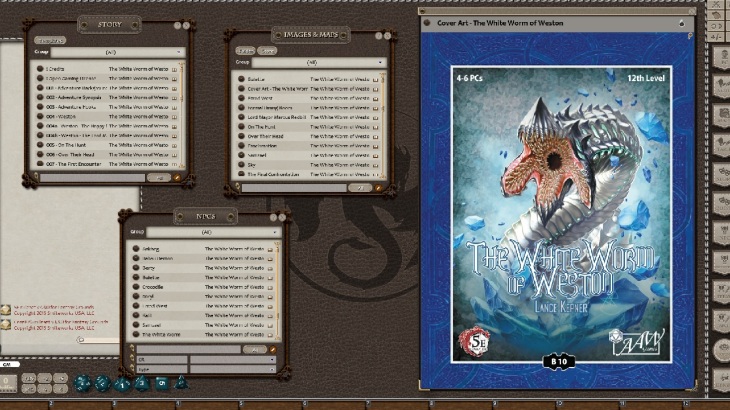 Fantasy Grounds - B10: White Worm of Weston (5E) - 游戏机迷 | 游戏评测