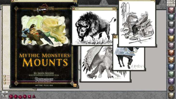 Fantasy Grounds - Mythic Monsters #4: Mounts (PFRPG) - 游戏机迷 | 游戏评测