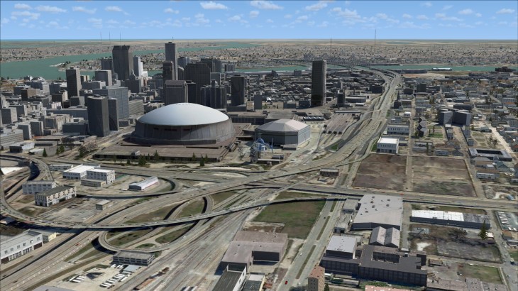 FSX Steam Edition: US Cities X: New Orleans Add-On - 游戏机迷 | 游戏评测