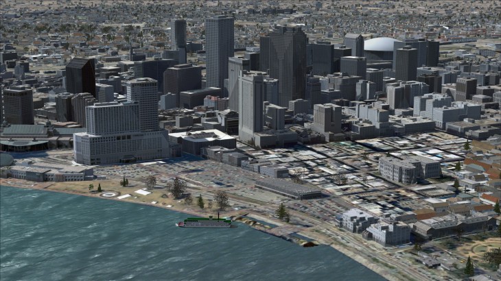 FSX Steam Edition: US Cities X: New Orleans Add-On - 游戏机迷 | 游戏评测