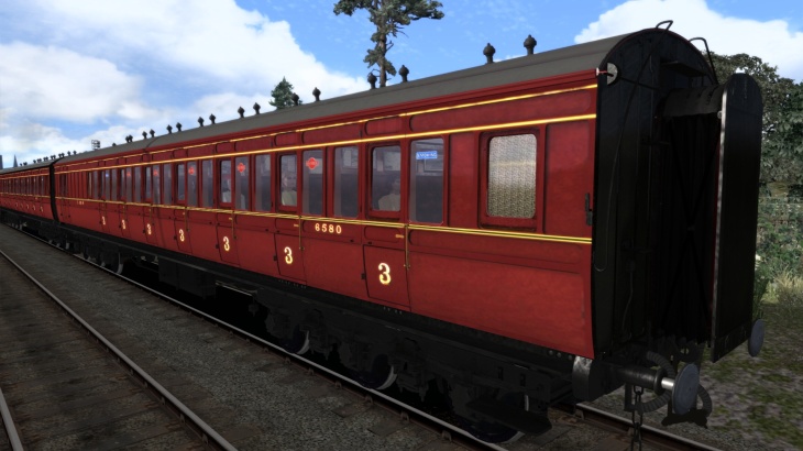 TS Marketplace: Caledonian Railway 65ft Grampian LMS Period 3 Coach Pack - 游戏机迷 | 游戏评测