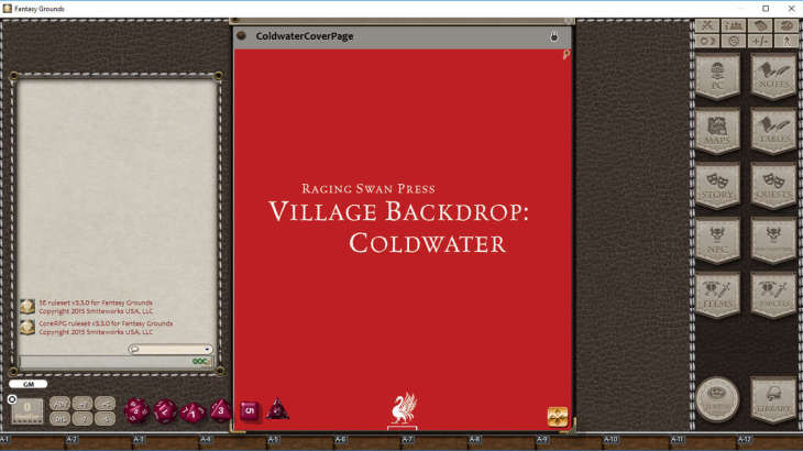 Fantasy Grounds - Village Backdrop: Coldwater (5E) - 游戏机迷 | 游戏评测