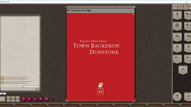 Fantasy Grounds - Town Backdrop: Dunstone (5E) - 游戏机迷 | 游戏评测