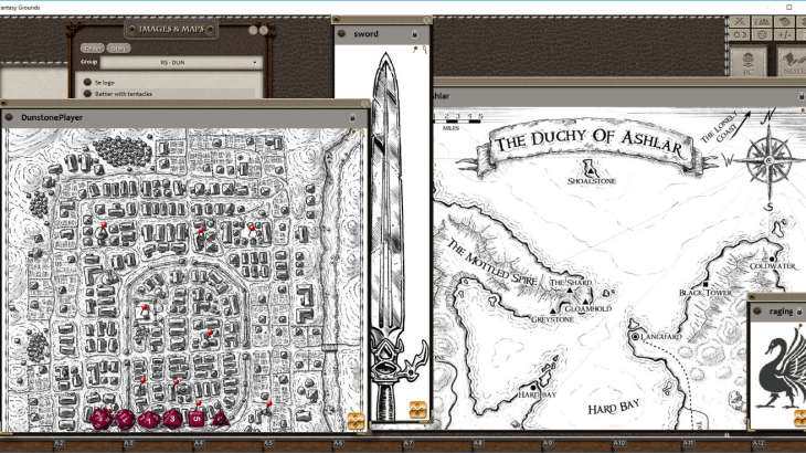 Fantasy Grounds - Town Backdrop: Dunstone (5E) - 游戏机迷 | 游戏评测