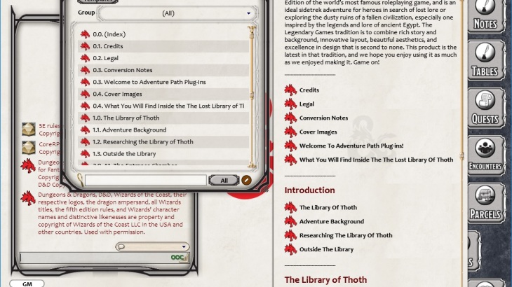 Fantasy Grounds - Lost Library of Thoth (5E) - 游戏机迷 | 游戏评测