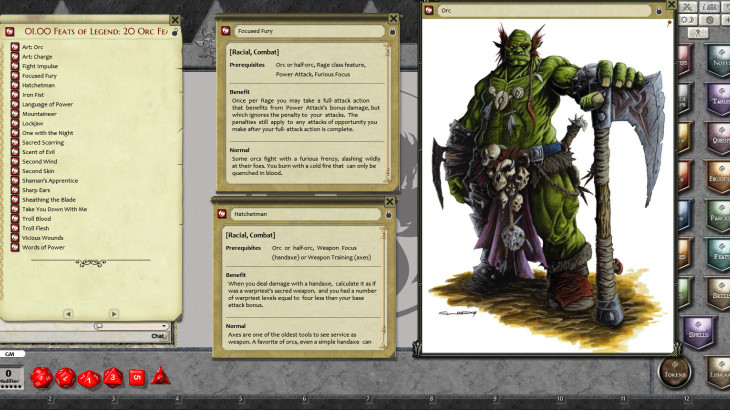 Fantasy Grounds - Feats of Legend: 20 Orc Feats (PFRPG) - 游戏机迷 | 游戏评测