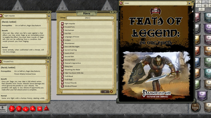 Fantasy Grounds - Feats of Legend: 20 Orc Feats (PFRPG) - 游戏机迷 | 游戏评测