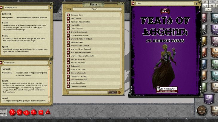 Fantasy Grounds - Feats of Legend: 20 Undead Feats (PFRPG) - 游戏机迷 | 游戏评测