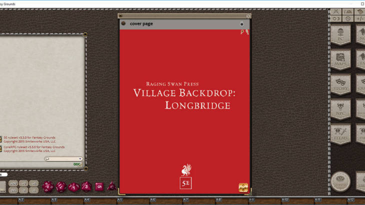 Fantasy Grounds - Village Backdrop : Longbridge (5E) - 游戏机迷 | 游戏评测