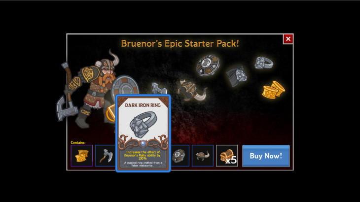 Idle Champions - Bruenor's Starter Pack - 游戏机迷 | 游戏评测