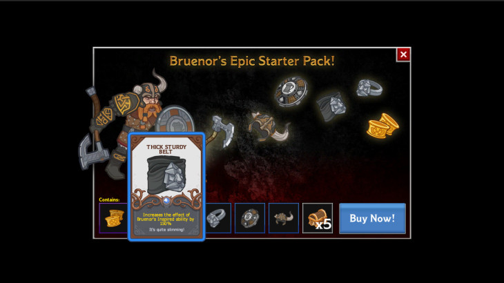 Idle Champions - Bruenor's Starter Pack - 游戏机迷 | 游戏评测