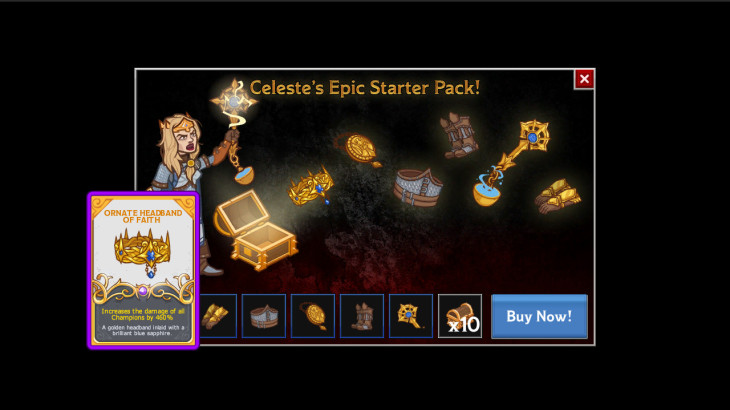 Idle Champions - Celeste's Starter Pack - 游戏机迷 | 游戏评测