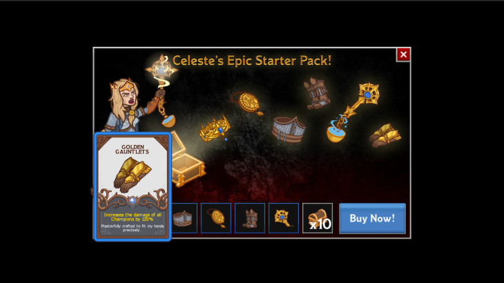 Idle Champions - Celeste's Starter Pack - 游戏机迷 | 游戏评测