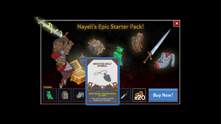 Idle Champions - Nayeli's Starter Pack - 游戏机迷 | 游戏评测