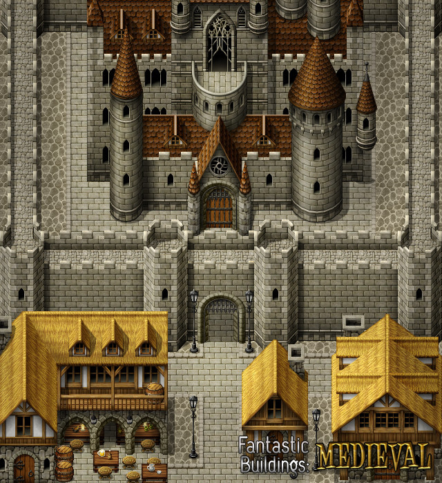 RPG Maker MV - Fantastic Buildings: Medieval - 游戏机迷 | 游戏评测