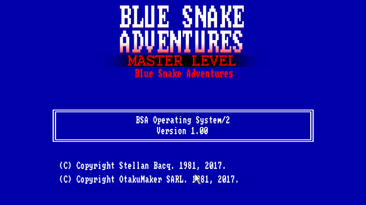 Blue Snake Adventures : Master Level - 游戏机迷 | 游戏评测