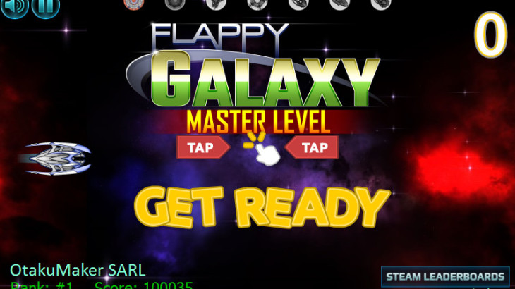 Flappy Galaxy : Master Level - 游戏机迷 | 游戏评测